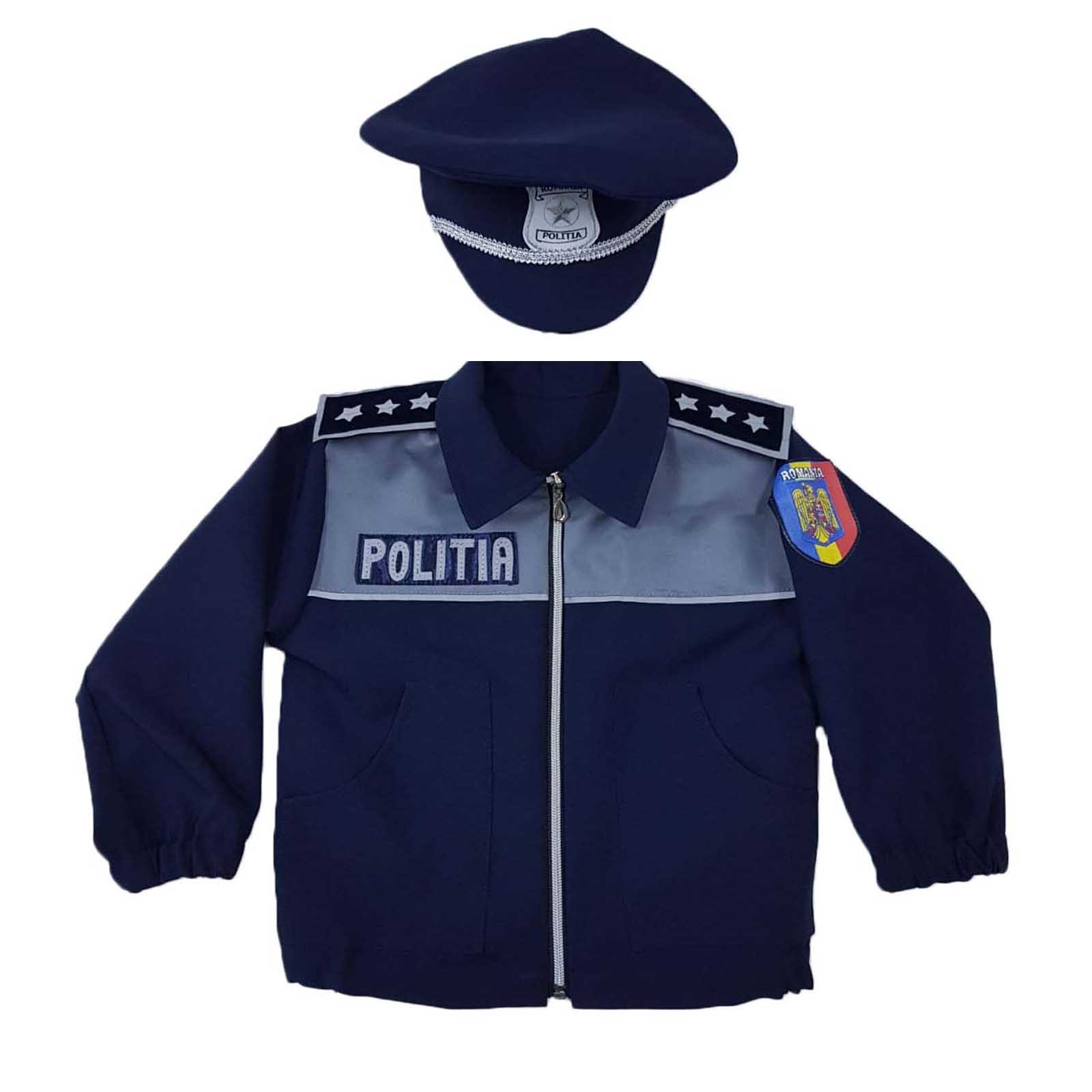 Bluzon politist cu sapca