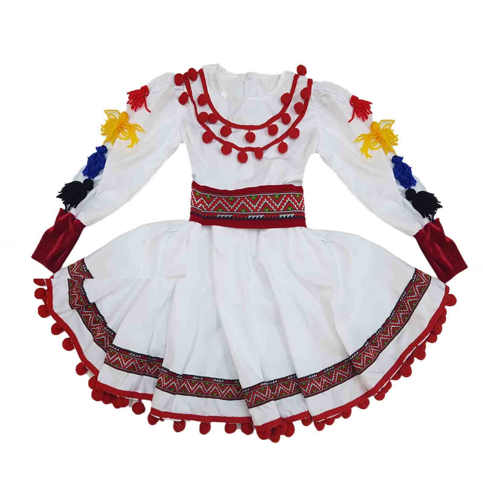 Costum popular fete stilizat