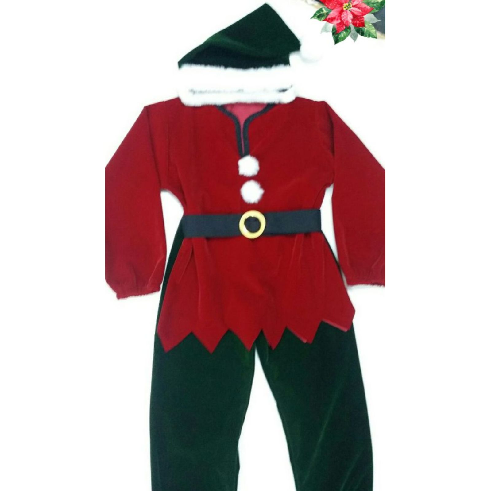 Costum Elf sau Spiridus premium 1