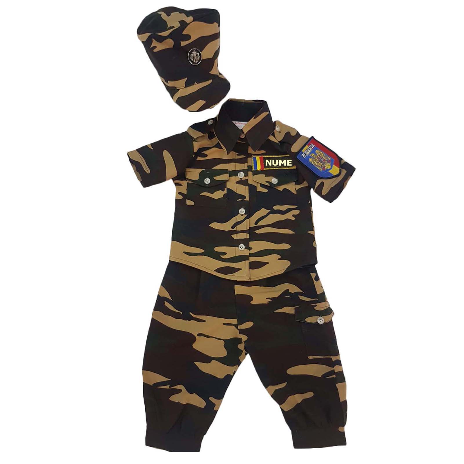 Costum Militar camuflaj
