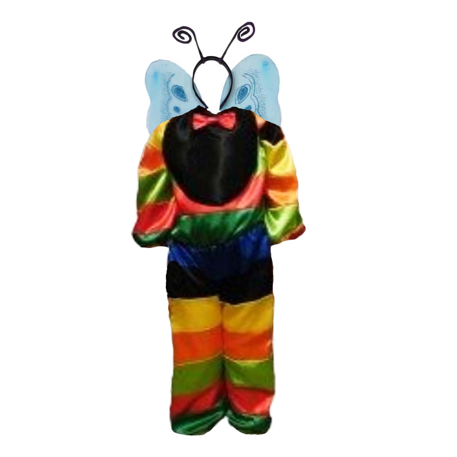 Costum de fluture multicolor