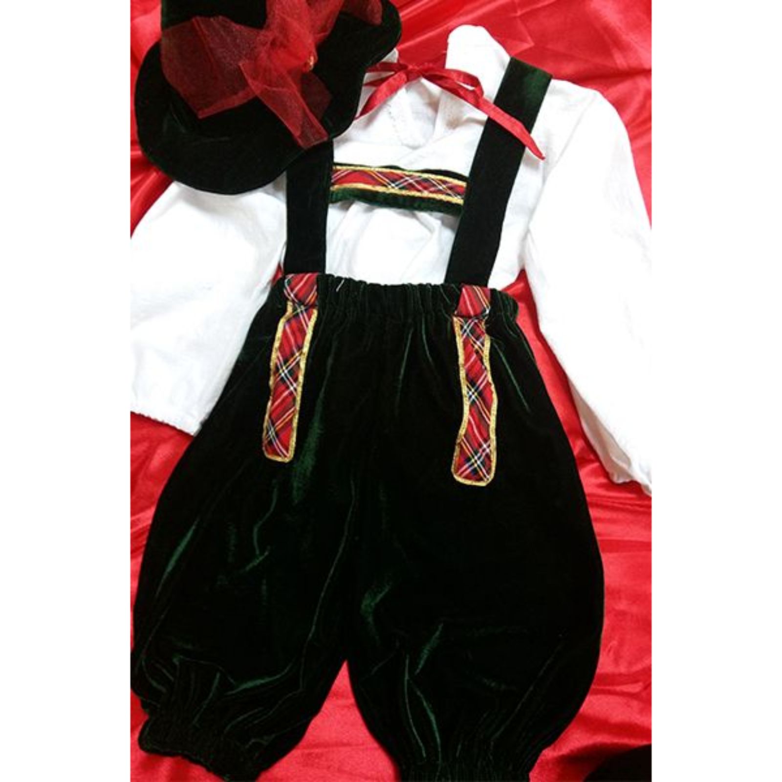 Costum Baiat Bavarez - catifea